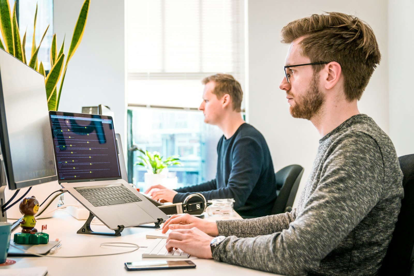 Software engineers at Ocean Digitech building modern digital products